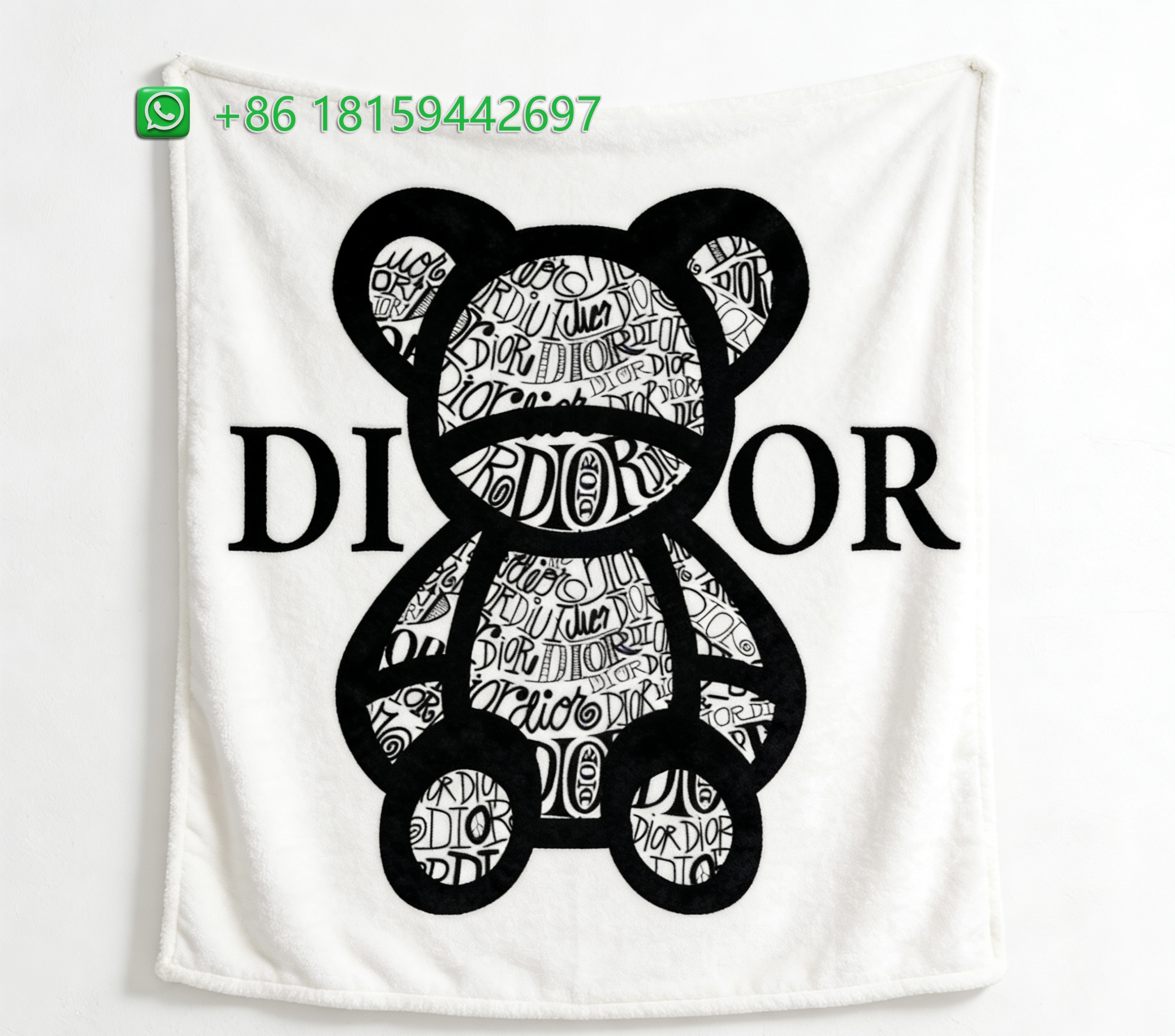 Dior Throw Blankets